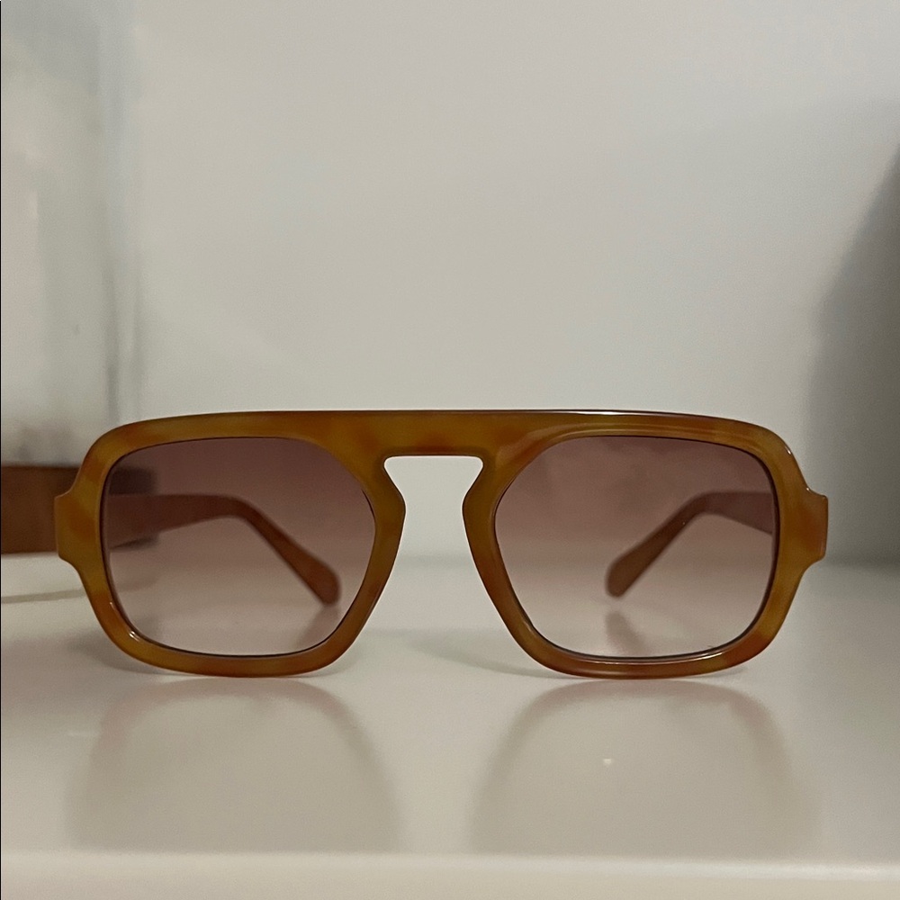Stylish Light Brown Sunglasses